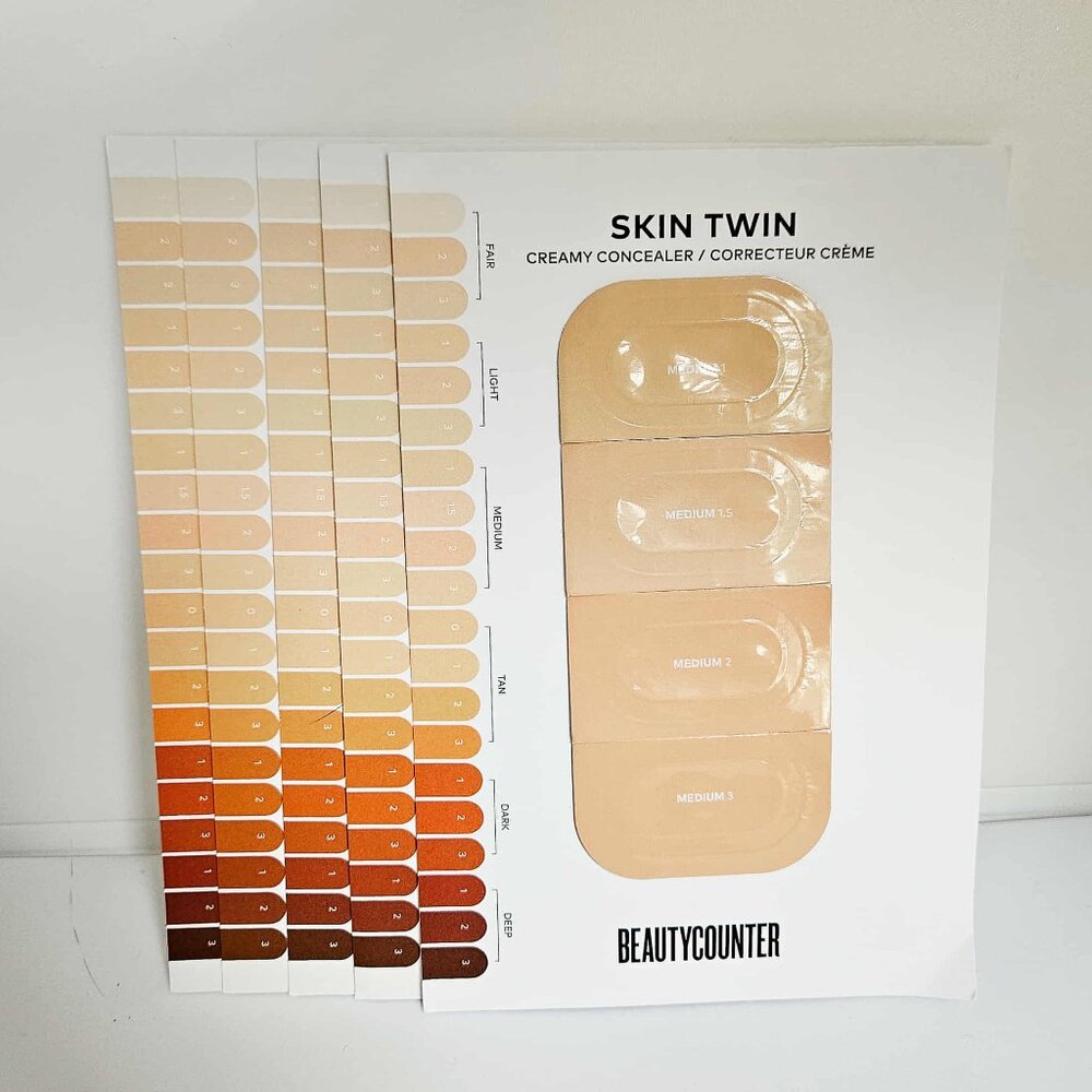 *Beautycounter* 5x Creamy Concealer Shade Samples.   - NEW! - FAST SHIP!